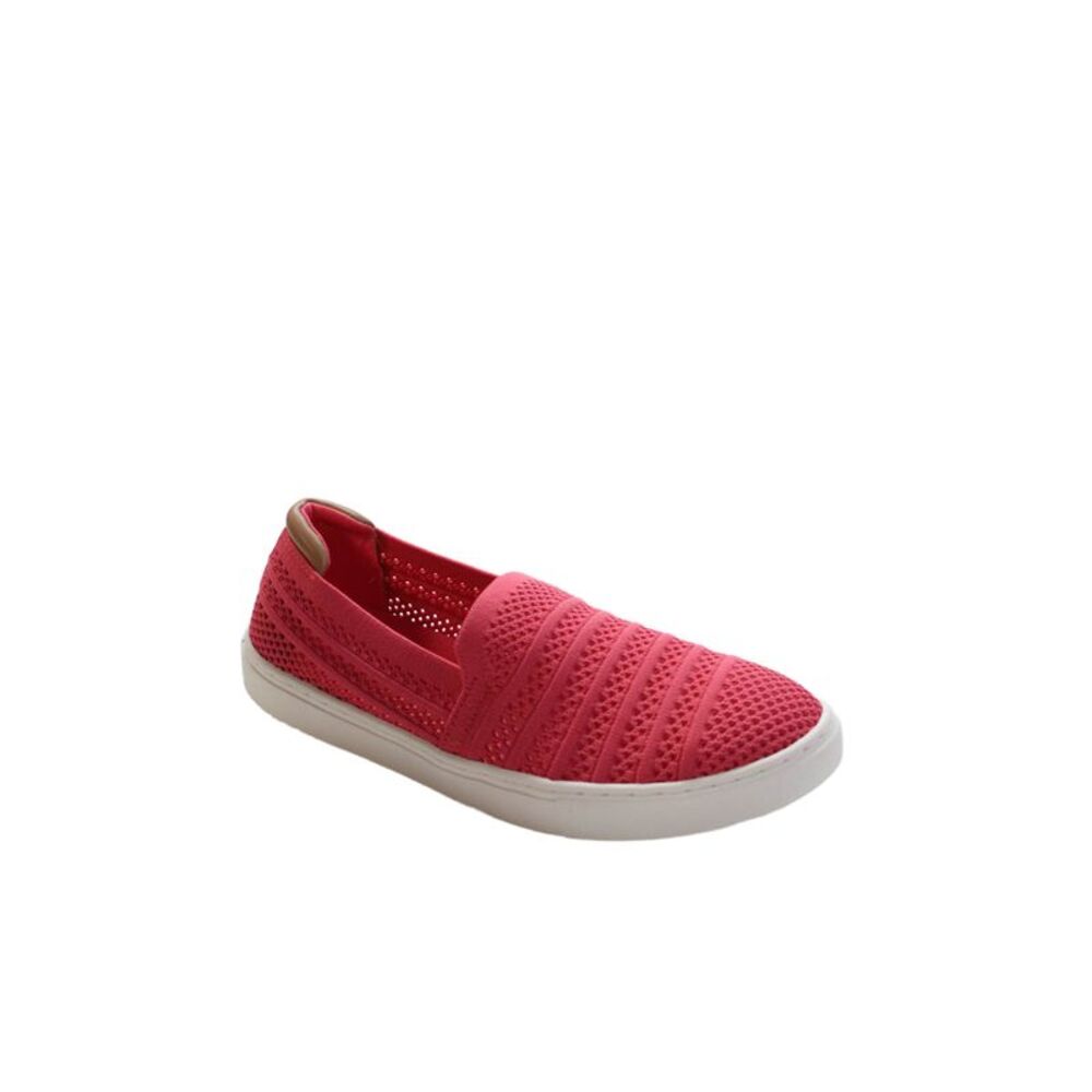 Kelly And Katie Womens Spring Judy Knit Slip On Sneakers Shoes Coral Size 9M